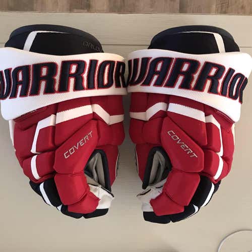 Red New Warrior Covert QRL 14" Pro Stock Gloves