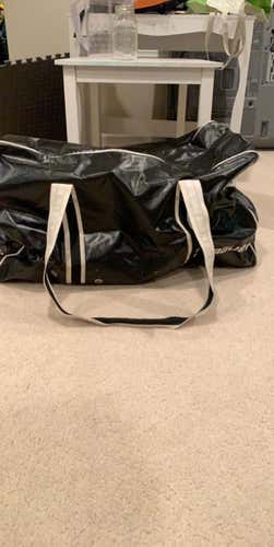 Black Used Bauer Hockey Bag