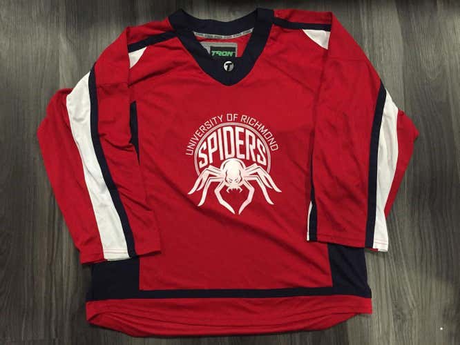 Richmond Spiders hockey jersey, red, white, blue (Large #3)