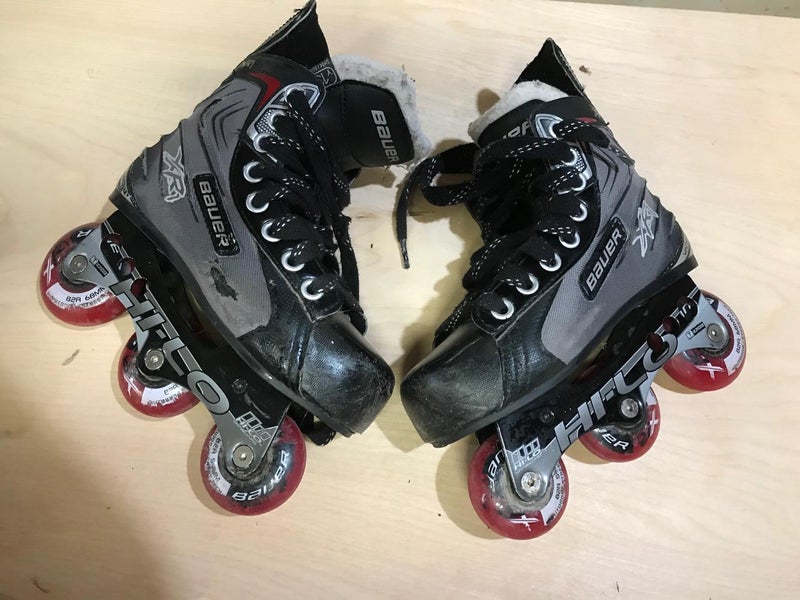 Used Youth Bauer Vapor XR1 Inline Skates D&R (Regular) Size 13