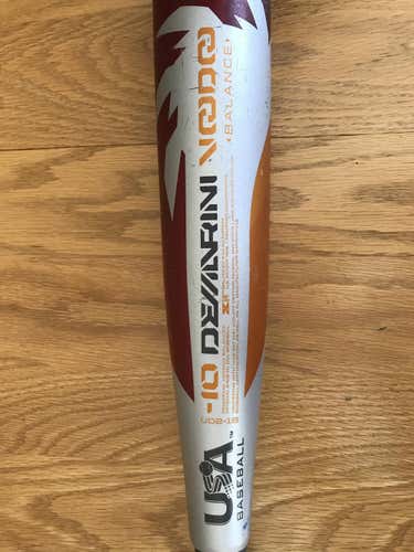Used 2018 USABat Certified DeMarini Voodoo Balanced Bat (-10) 18 oz 28"