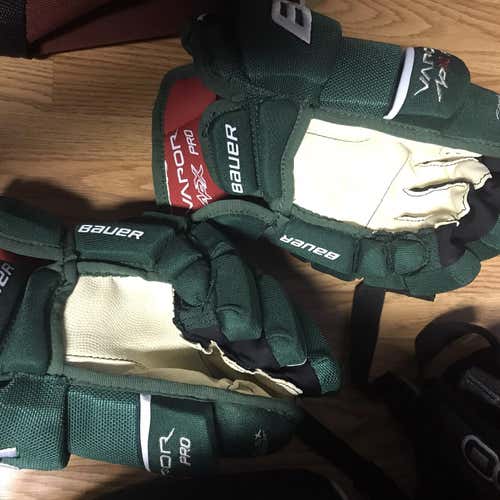 Green Used Bauer APX Pro 13"  Gloves