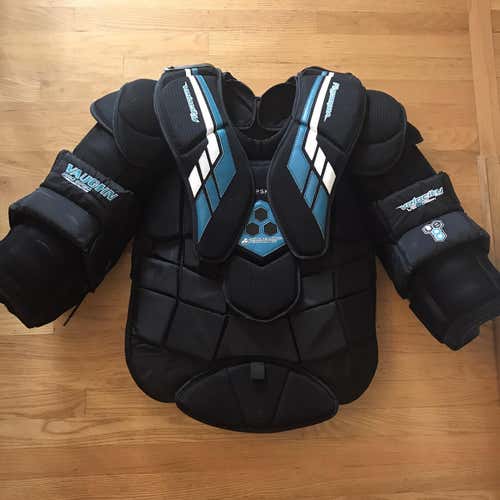 Used XL Vaughn Velocity VE8 Pro Pro Stock Goalie Chest Protector