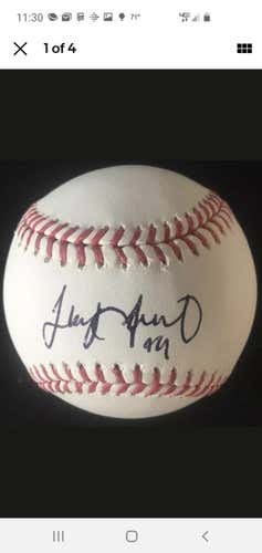 Hey Cubs Fans!! Signed Certified Baseball Jake Arrieta
