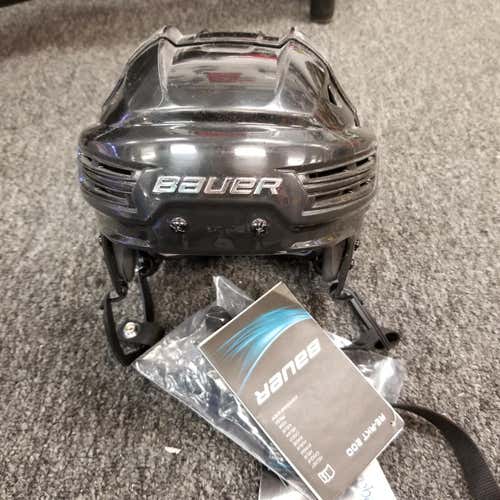 Black New Small Bauer Re-Akt 200 Helmet