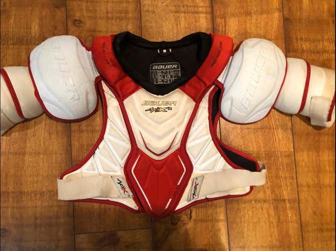 Used Large Bauer Apx Shoulder Pads