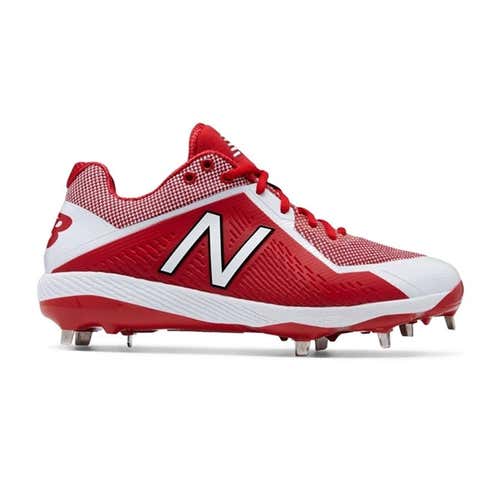 Red New Balance 4040v4 Metal Cleats size 9.5