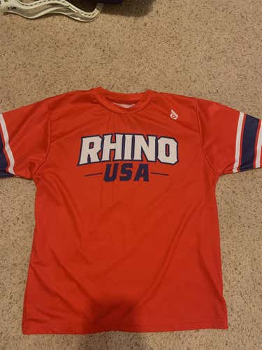 Rhino USA Lake Placid Shooter Shirt Small Red