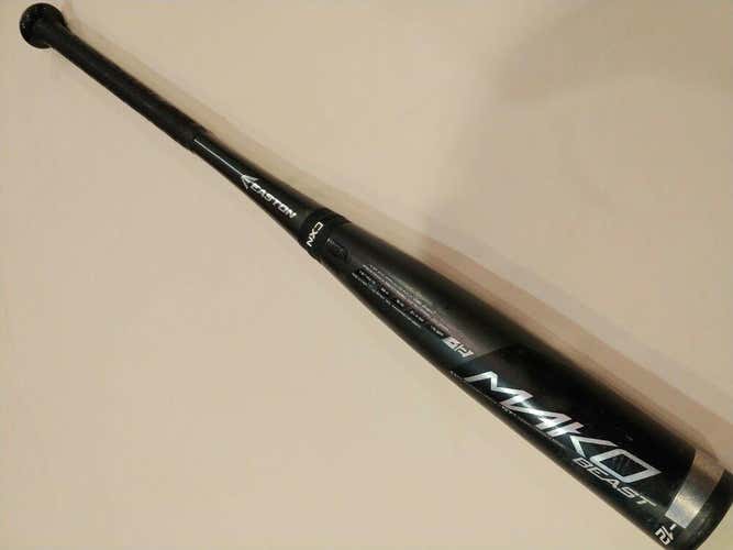 USED 2017 Easton Mako Beast 28/16 (-11) 2 1/4" USSSA Comp Baseball Bat YB17MK12