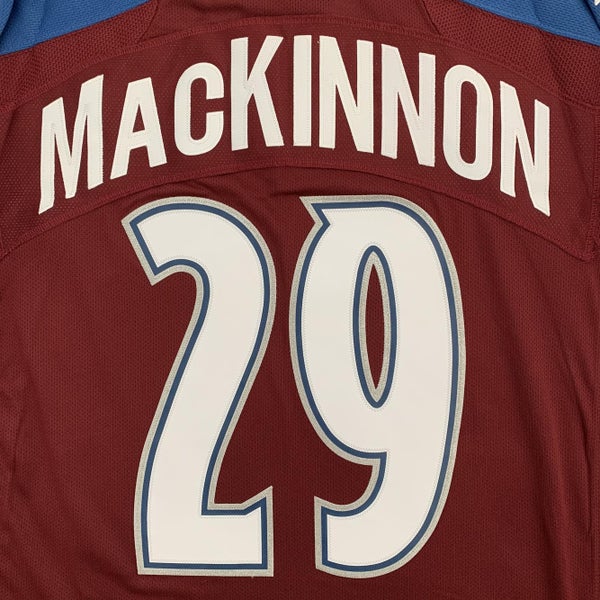 NATHAN MACKINNON COLORADO AVALANCHE REEBOK EDGE AUTHENTIC JERSEY