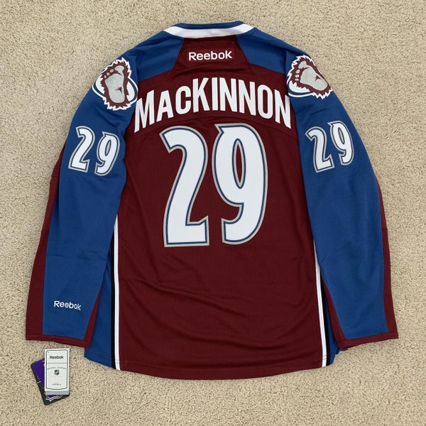 Nathan Mackinnon Colorado Avalanche Reebok Premier Home Jersey (White)