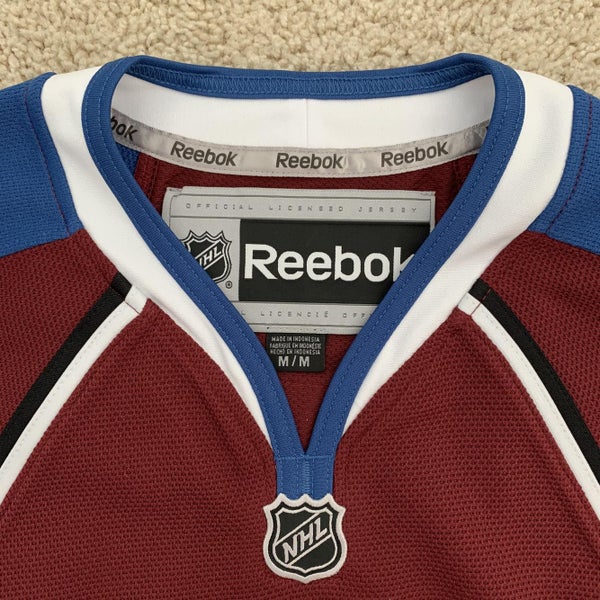 NATHAN MACKINNON COLORADO AVALANCHE REEBOK PREMIER HOME JERSEY NEW