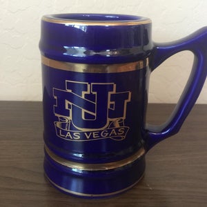 UNLV Nevada Las Vegas SUPER VINTAGE NCAA 1970's WC Bunting CO College Stein Mug!
