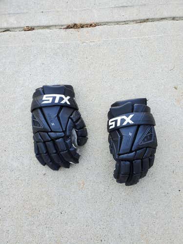 Used STX Cell IV Lacrosse Gloves