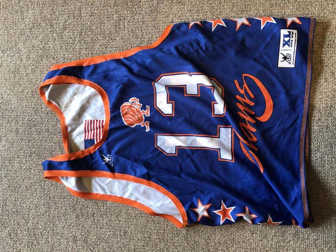 2 Top Gun Fighting Clams Pinnies