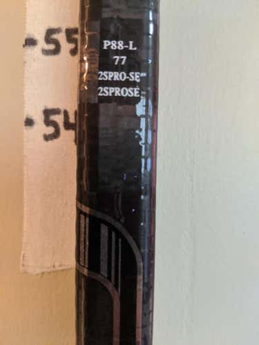 Bauer Supreme 2S Pro Hockey Stick Left P88 77 flex Senior D1 Pro Stock
