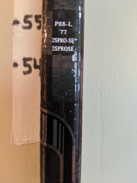 Bauer Supreme 2S Pro Hockey Stick Left P88 77 flex Senior D1 Pro Stock