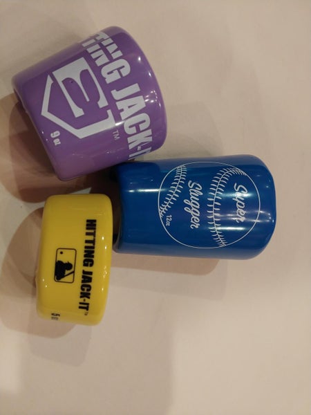 New Set of 3 Hitting Jack-It bat weights, 5 ounce, 9 ounce, 12 ounce.