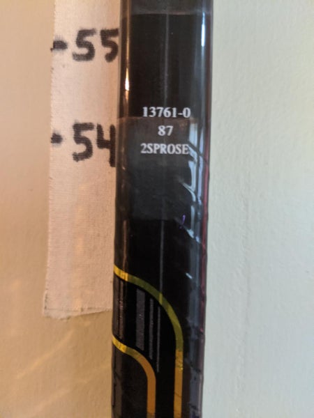 Bauer Supreme 2S Pro Hockey Stick Left P28M 87 flex Senior D1 Pro Stock