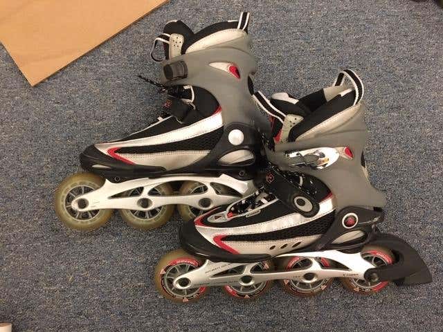 Used Senior Inline Skates D&R (Regular) Size 8.5