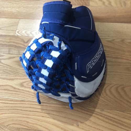 Blue Used Passau Intermediate Goalie Glove