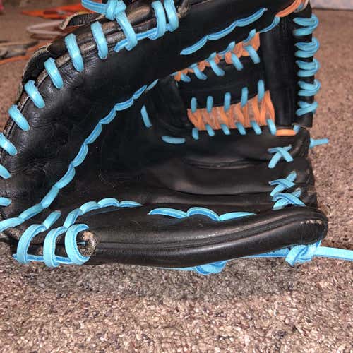 Relaced Black Used Infield A2000 11.5" Baseball Glove