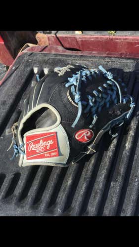 Black Used Infield Heart of the Hide 11.5" Baseball Glove