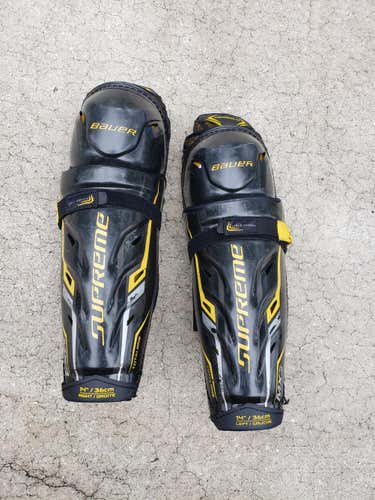 Used Senior Bauer Supreme TotalOne MX3 Shin Pads