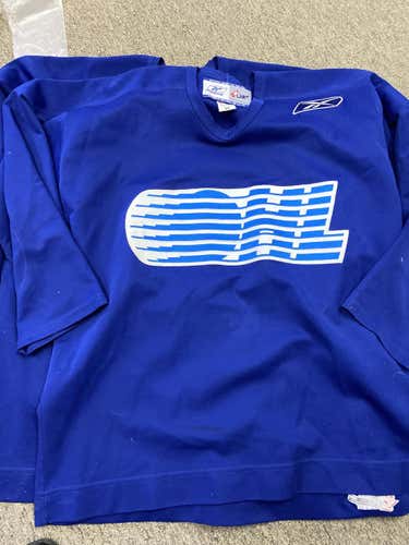 OHL Reebok Blue Practice Jersey - Size 56
