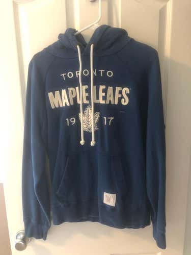 Men's Retro Brand Toronto Maple Leafs Hoodie - MED