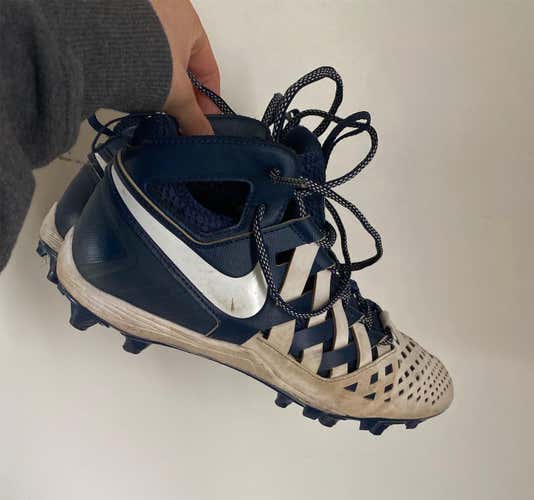 Navy Blue Nike Huarache Cleats