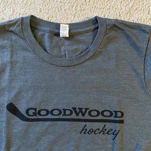 GoodWood Hockey Adult Small Gray T Shirt