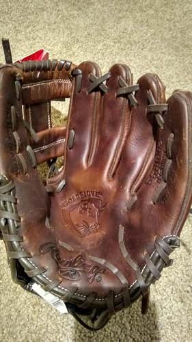 Brown New High School/College Rawlings Right Handed Infield Gold Glove Baseball Glove 11.5"