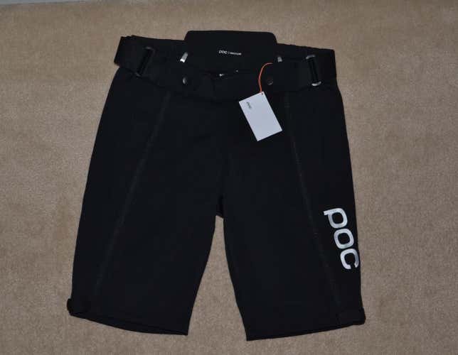 New POC Race Shorts, Black, Size Medium