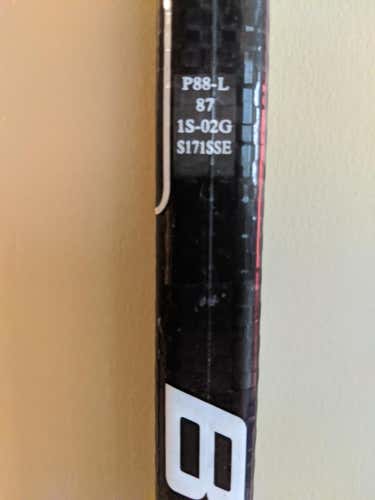 Bauer Supreme 1S Hockey Stick Lefty P88 87 Flex Senior D1 ProStock