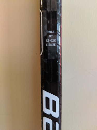 Bauer Supreme 1S Hockey Stick Lefty P28 87 Flex Senior D1 ProStock
