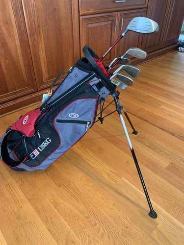 Used Junior Right Handed US Kids Tour Series 60” Clubs (Full Set) Regular Flex (6 Clubs)