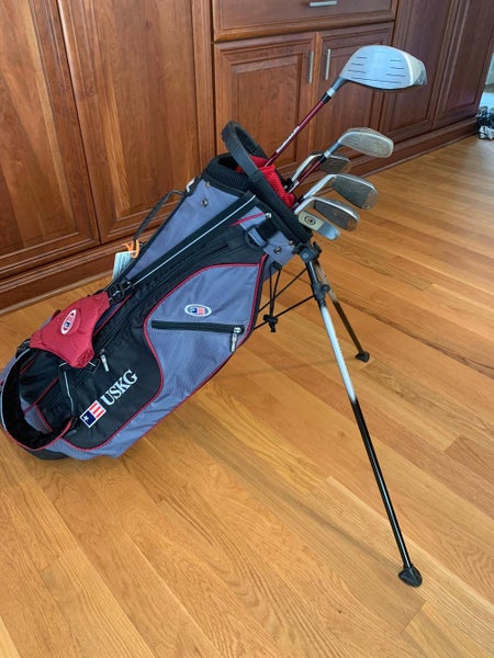 Used Junior Right Handed US Kids Tour Series 60” Clubs (Full Set) Regular Flex (6 Clubs)
