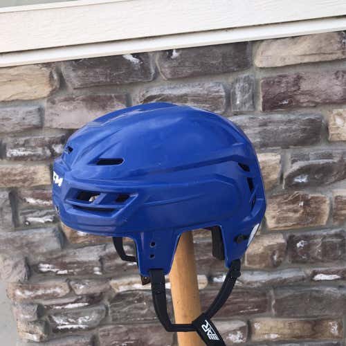 Blue Used Medium CCM Resistance 300 Helmet