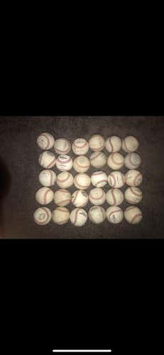 30 Used Wilson Baseballs