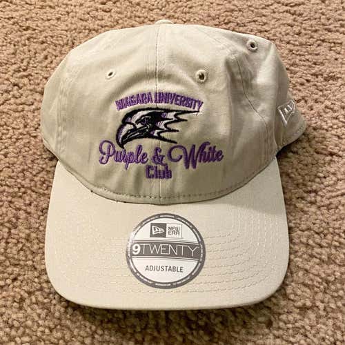 NEW: Niagara University New Era HAT (Purple And White Club)