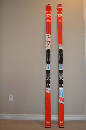 2017 Rossignol HERO GS FIS Skis 195 cm, Radius 35 m