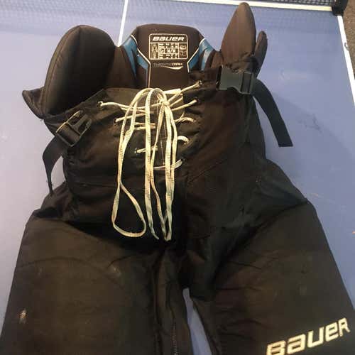 Black Used Medium Bauer Nexus 800 Hockey Pants