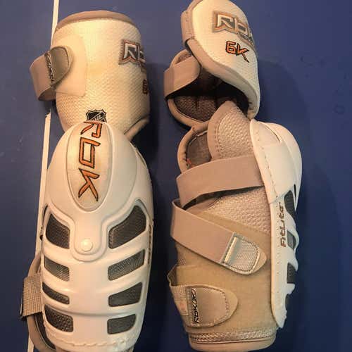 Used Extra Large Reebok 6K Pro Stock Elbow Pads
