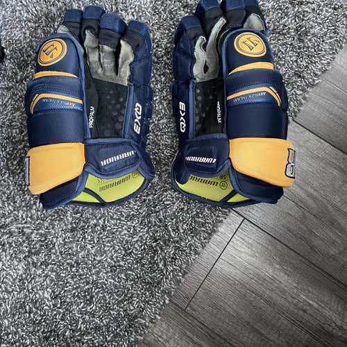 Blue Used Warrior Alpha QX3 13" Gloves