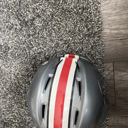 Silver Used Small Bauer 7500 Helmet