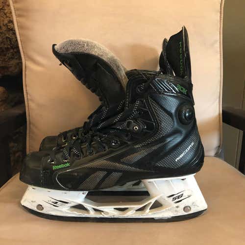 Senior Used Reebok RibCor 30K Hockey Skates D&R (Regular) Size 9