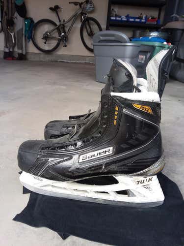 Senior Used Bauer Supreme MX3 Hockey Skates D&R (Regular) Size 8