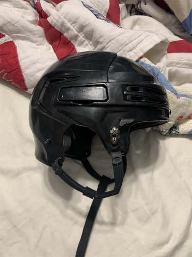Black Used Large Bauer  Helmet