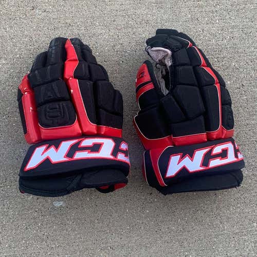 Black Used CCM U+ 12 14" Gloves